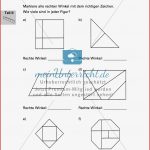 Geometrie Aufgaben Zum Zeichnen Und Erkennen Von Rechten