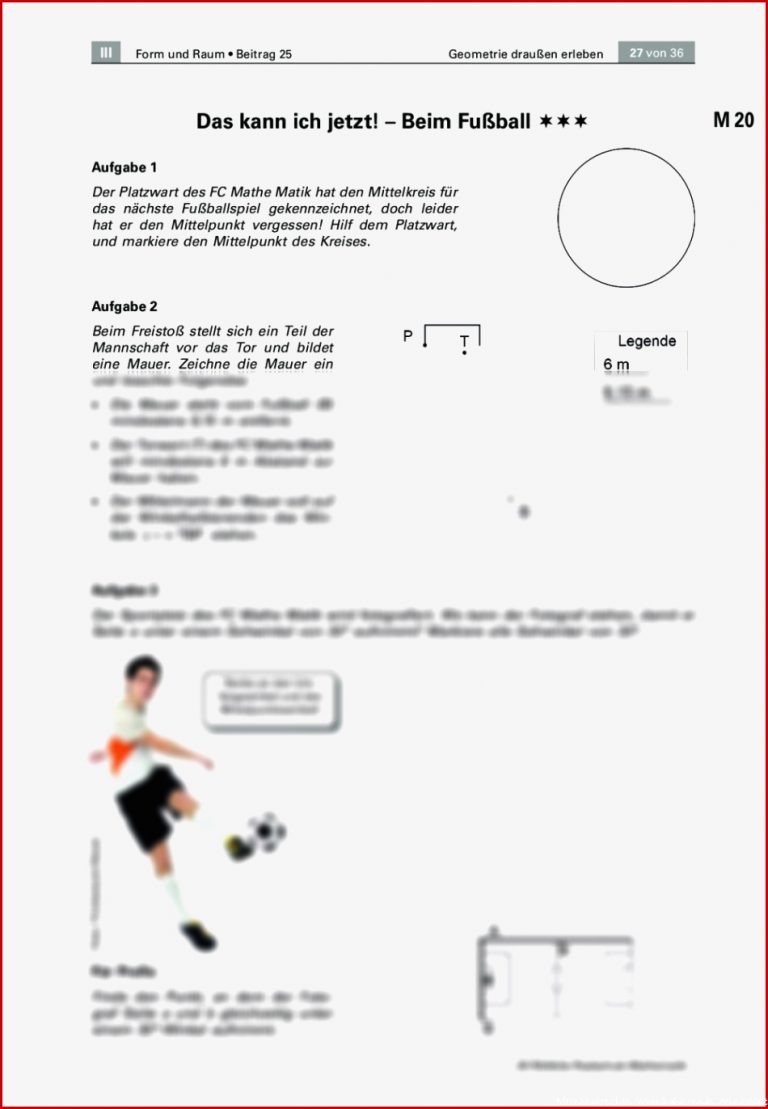 Geometrie Draußen Erleben – Satz Des Thales