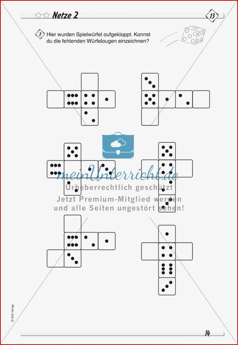 Geometrie Geometrische Körper Netze Geometrischer