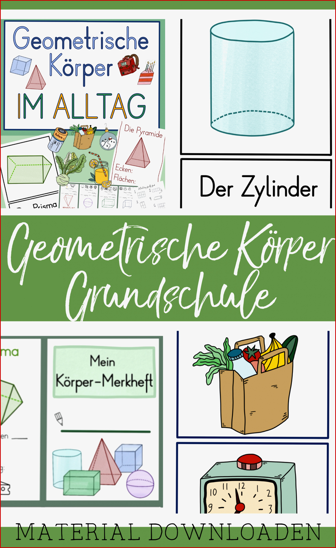 Geometrische Körper In Der Grundschule – tolles Material