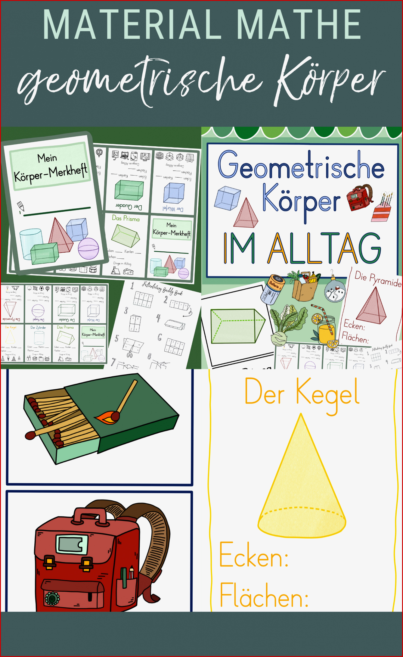 Geometrische Körper In Der Grundschule – tolles Material