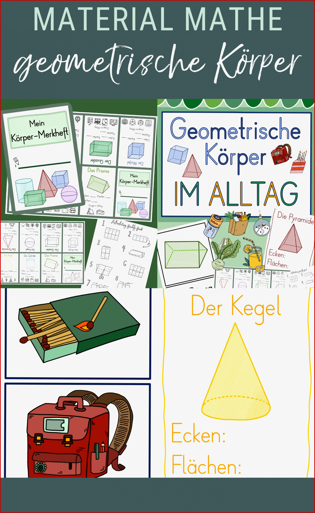 Geometrische Körper In Der Grundschule – tolles Material