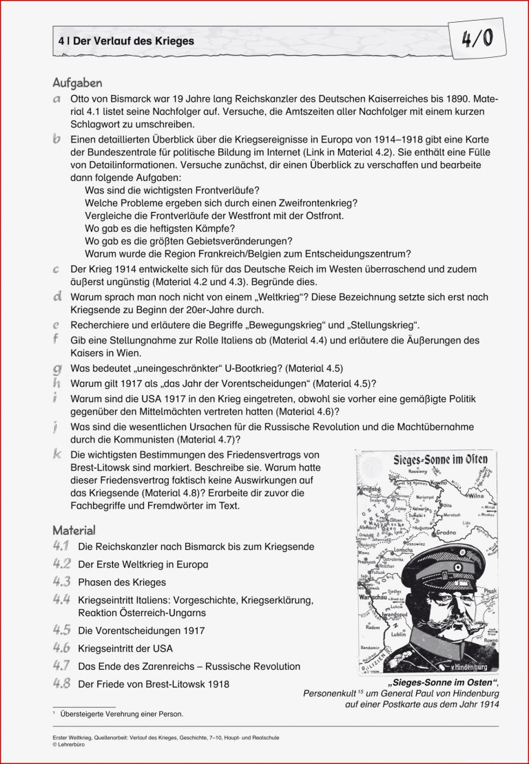 Geschichte · Arbeitsblätter · Haupt & Realschule · Lehrerbüro