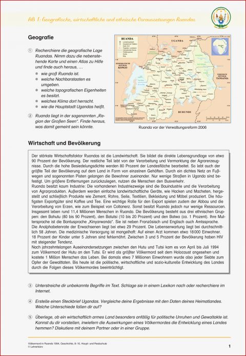 Geschichte · Arbeitsblätter · Sekundarstufe I · Lehrerbüro