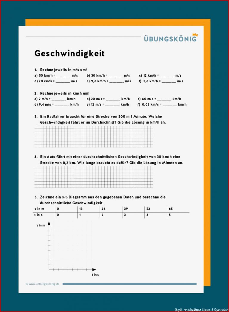 Geschwindigkeit