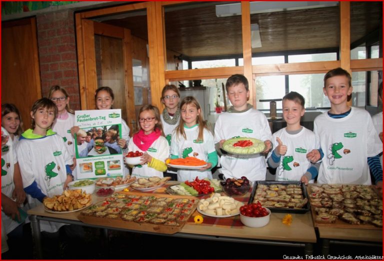 Gesundes Frühstück – Grundschule Thüngen