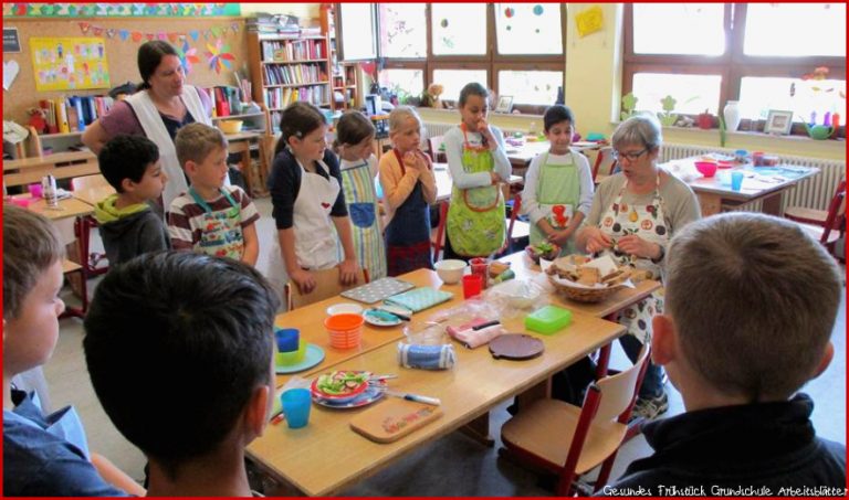 Gesundes Frühstück In Der Grundschule Adenau