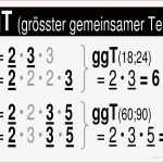 Ggt Grösster Gemeinsamer Teiler