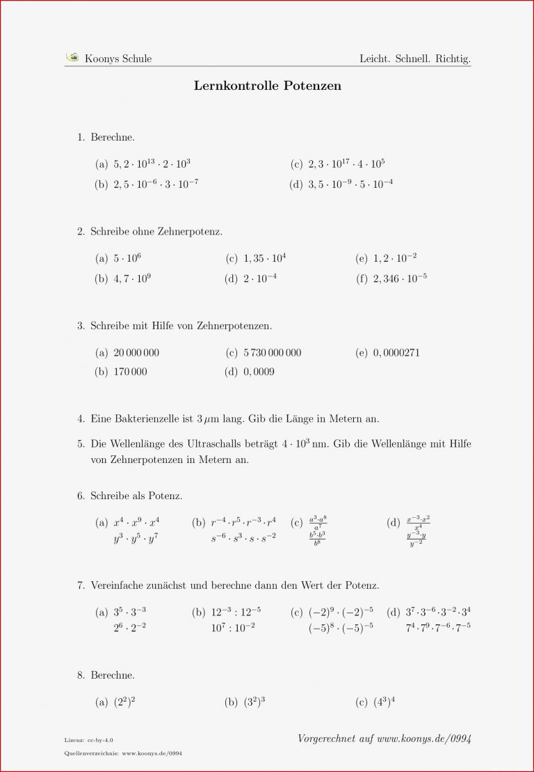 Gleichungen lösen klasse 7 arbeitsblätter pdf Gleichungen