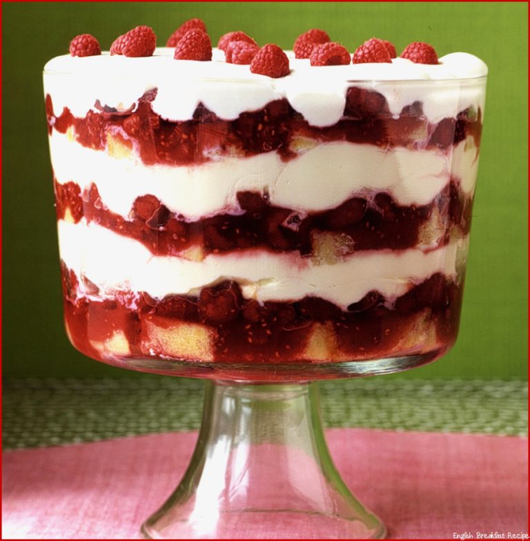 Grand Raspberry Trifle Recipe