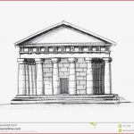 Griechischer Tempel Lizenzfreie Stockbilder Bild