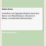 Grin - Schreiben Von LÃ¼gengeschichten Nach Dem Baron Von MÃ¼nchhausen. (deutsch, 6. Klasse, Grundschule/mittelschule)