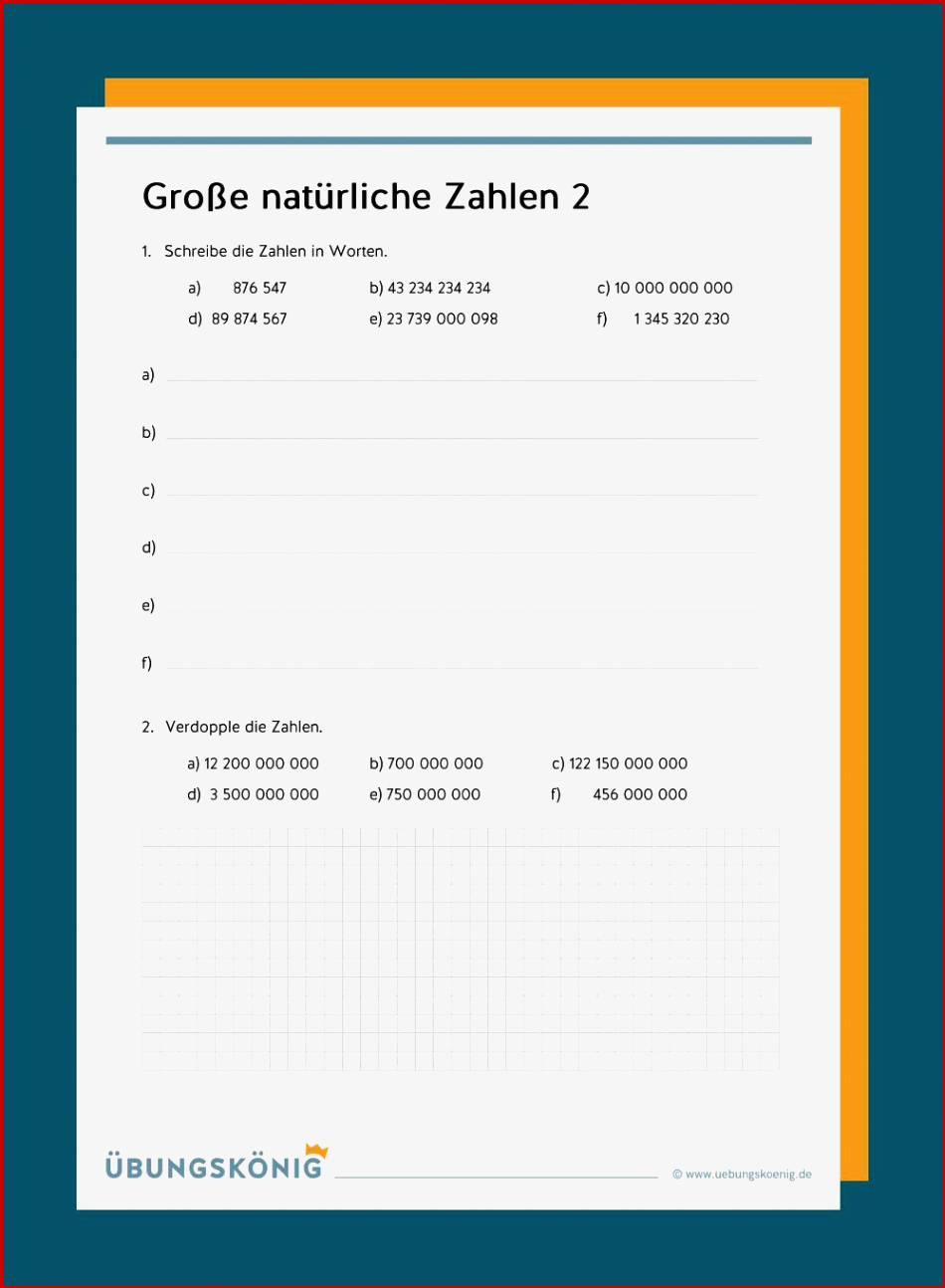 Große Natürliche Zahlen