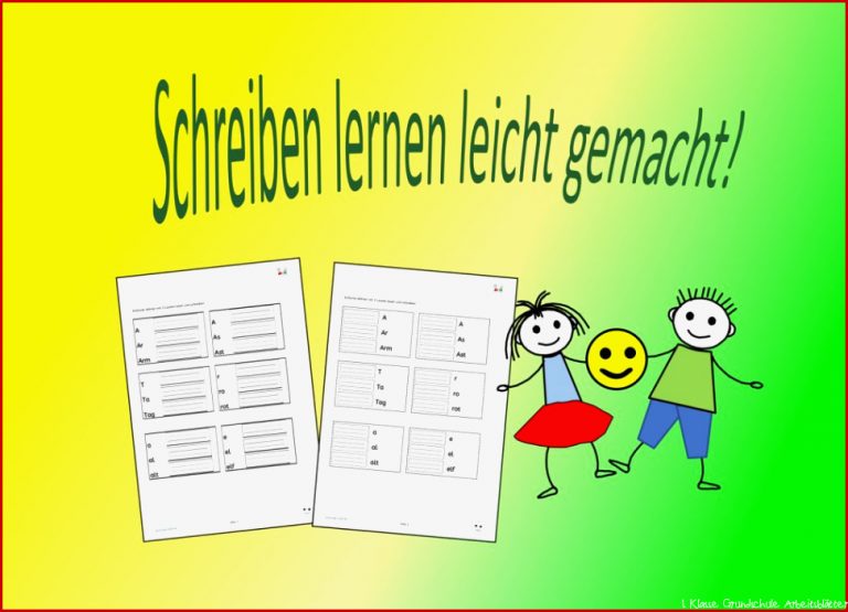 Grundschule Arbeitsblätter Deutsch und Mathematik ab der