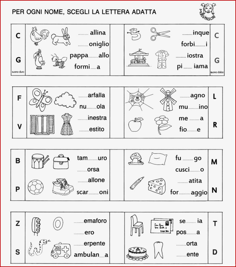 Grundschule Italienisch Lernen Für Anfänger Arbeitsblätter