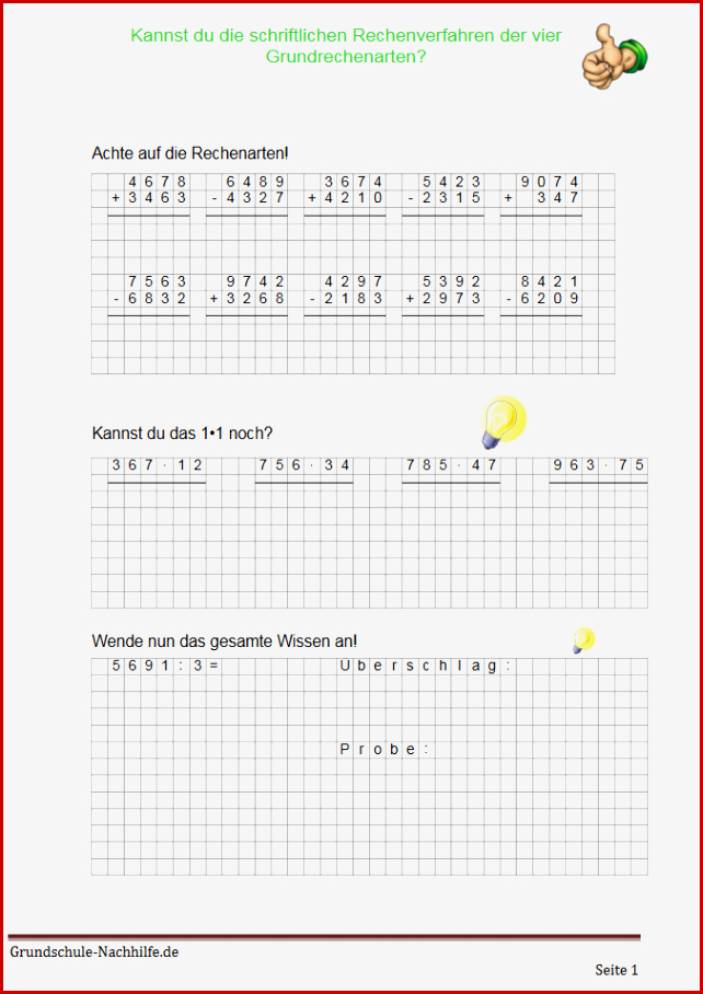 Grundschule Nachhilfe