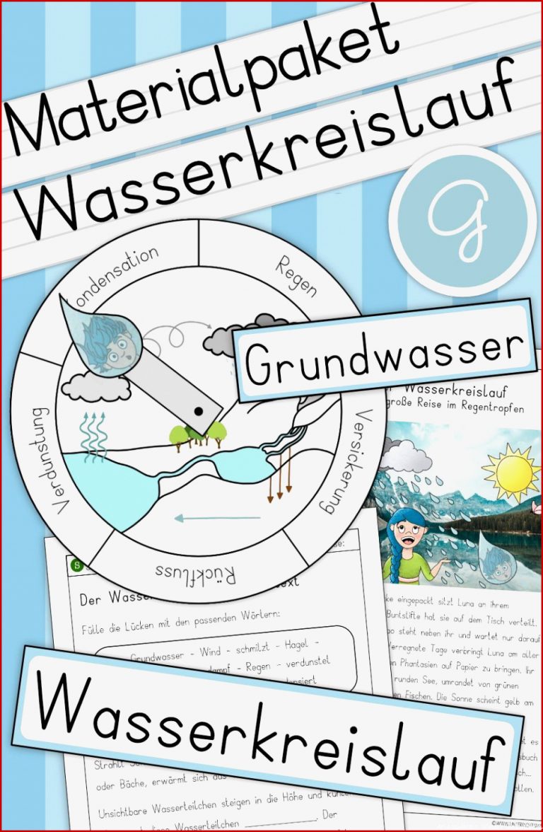 Grundschule Sachunterricht Wasser in 2020