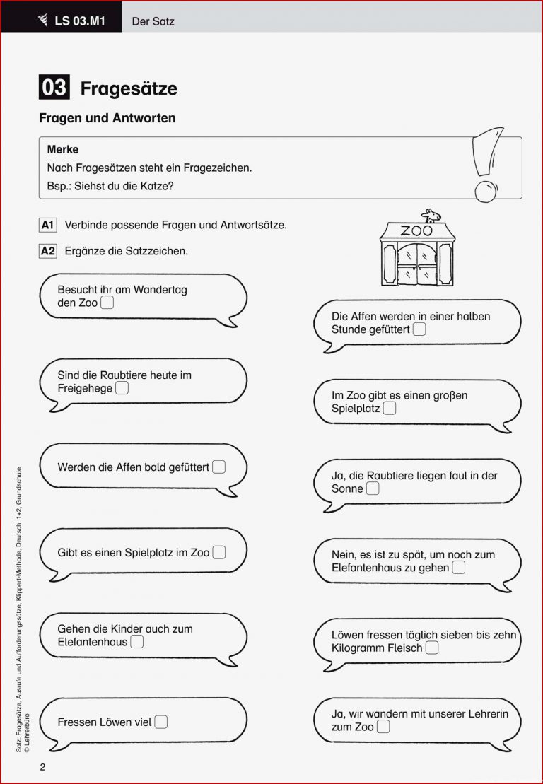 Grundschule Unterrichtsmaterial Deutsch Grammatik