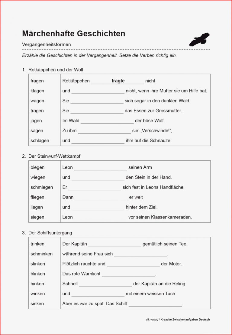 Grundschule Unterrichtsmaterial Deutsch Grammatik