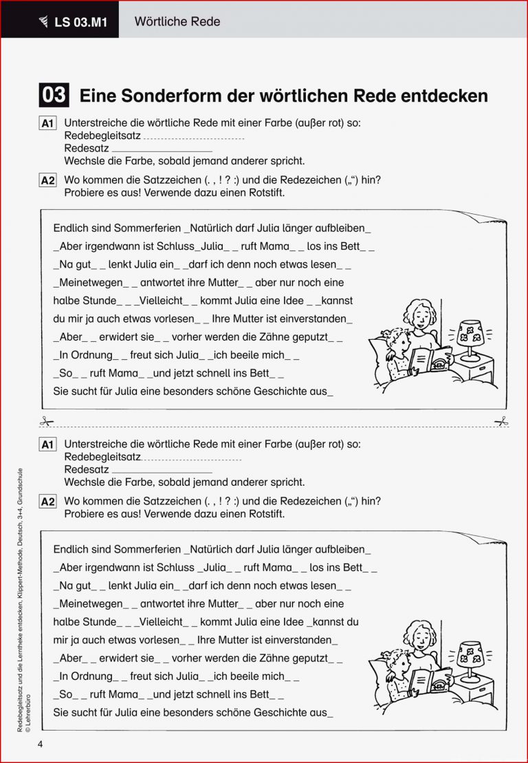 Grundschule Unterrichtsmaterial Deutsch Grammatik