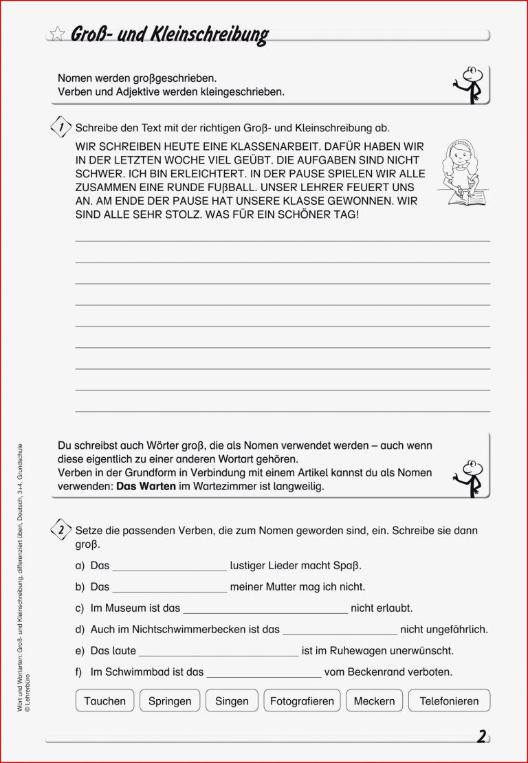 Grundschule Unterrichtsmaterial Deutsch Grammatik Wort Und