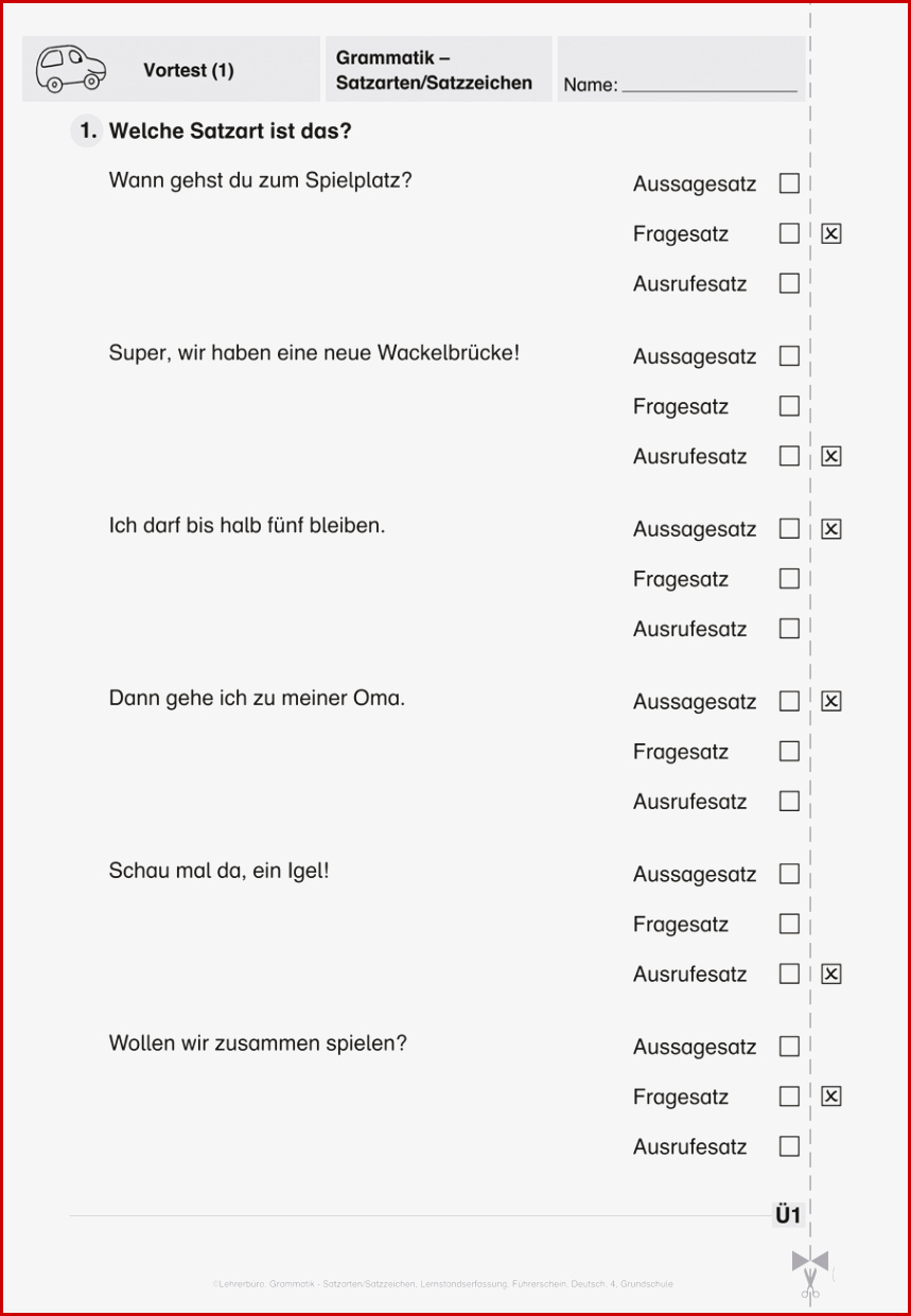 Grundschule Unterrichtsmaterial Deutsch Lernstand Messen