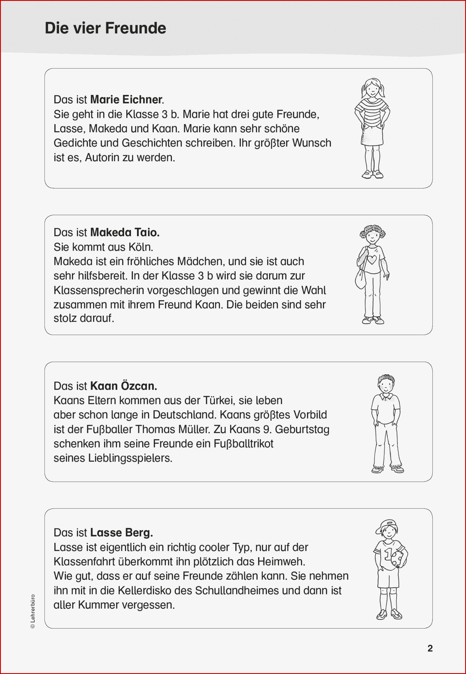 Grundschule Unterrichtsmaterial Deutsch Leseförderung In