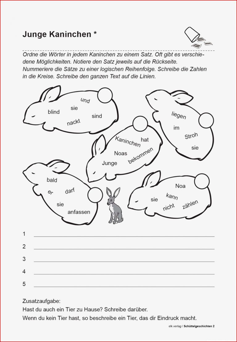 Grundschule Unterrichtsmaterial Deutsch Schreiben