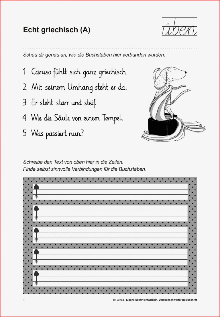 Grundschule Unterrichtsmaterial Deutsch Schreiben Eigene