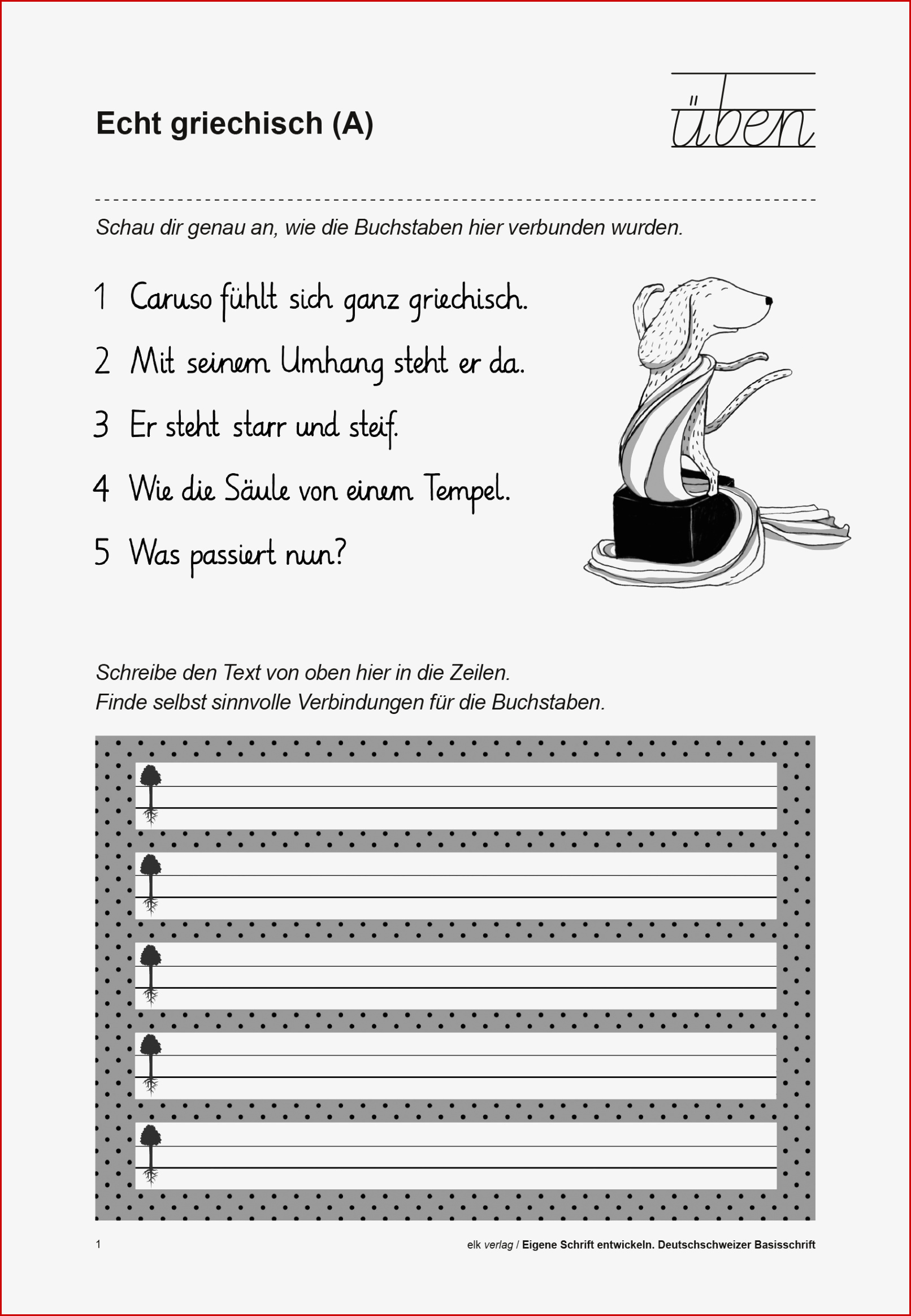 Grundschule Unterrichtsmaterial Deutsch Schreiben Eigene