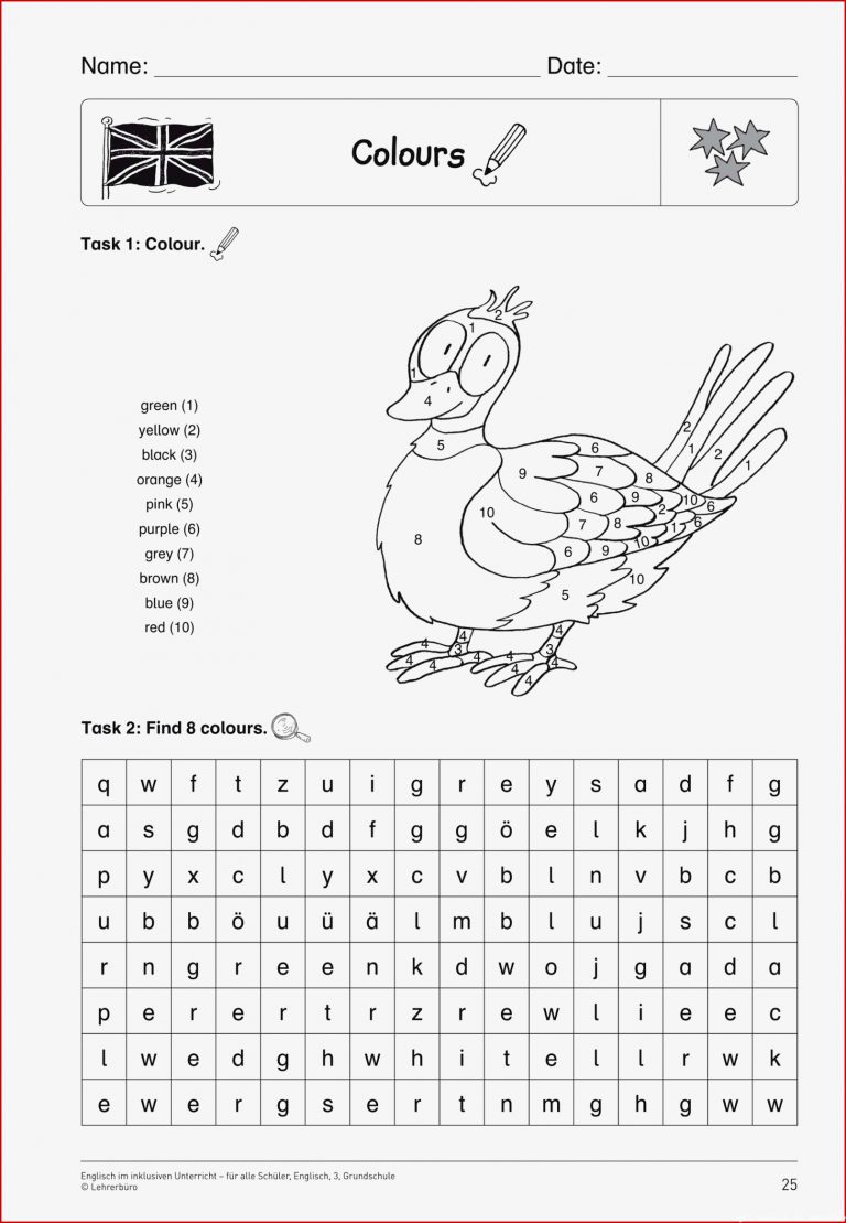 Grundschule Unterrichtsmaterial Englisch Inklusion