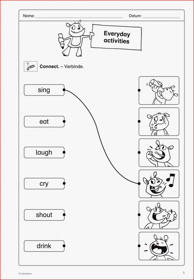 Grundschule Unterrichtsmaterial Englisch Inklusion zum Herunterladen Grundschule Unterrichtsmaterial Englisch Inklusion