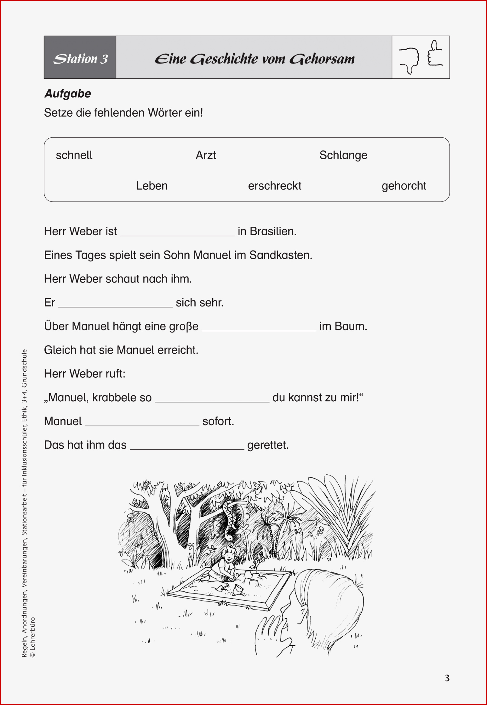 Grundschule Unterrichtsmaterial Ethik Inklusion