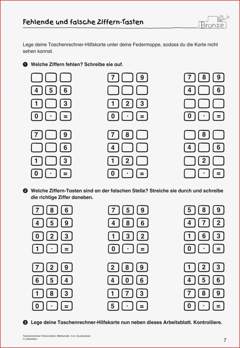 Grundschule Unterrichtsmaterial Mathematik