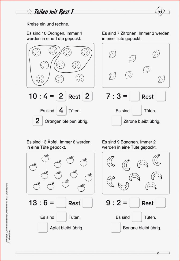 Grundschule Unterrichtsmaterial Mathematik