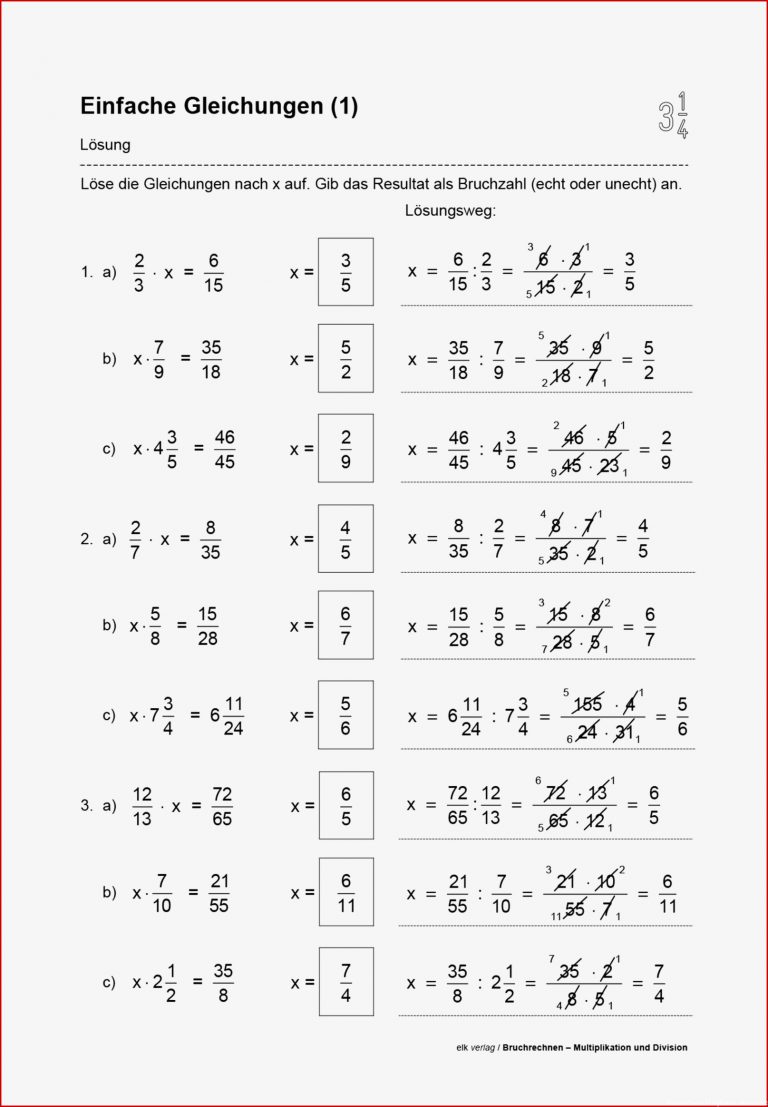 Grundschule Unterrichtsmaterial Mathematik Bruchrechnen