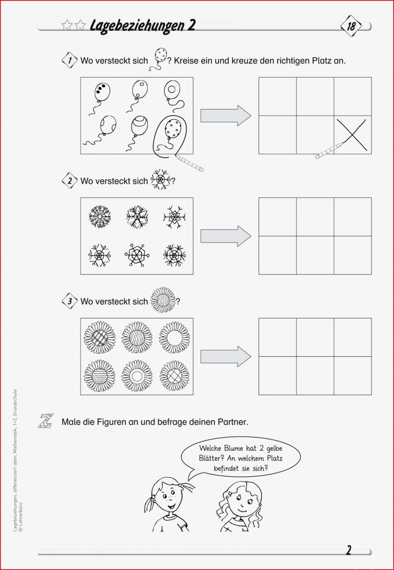 Grundschule Unterrichtsmaterial Mathematik Geometrie