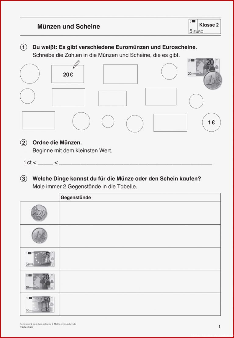 Grundschule Unterrichtsmaterial Mathematik Größen