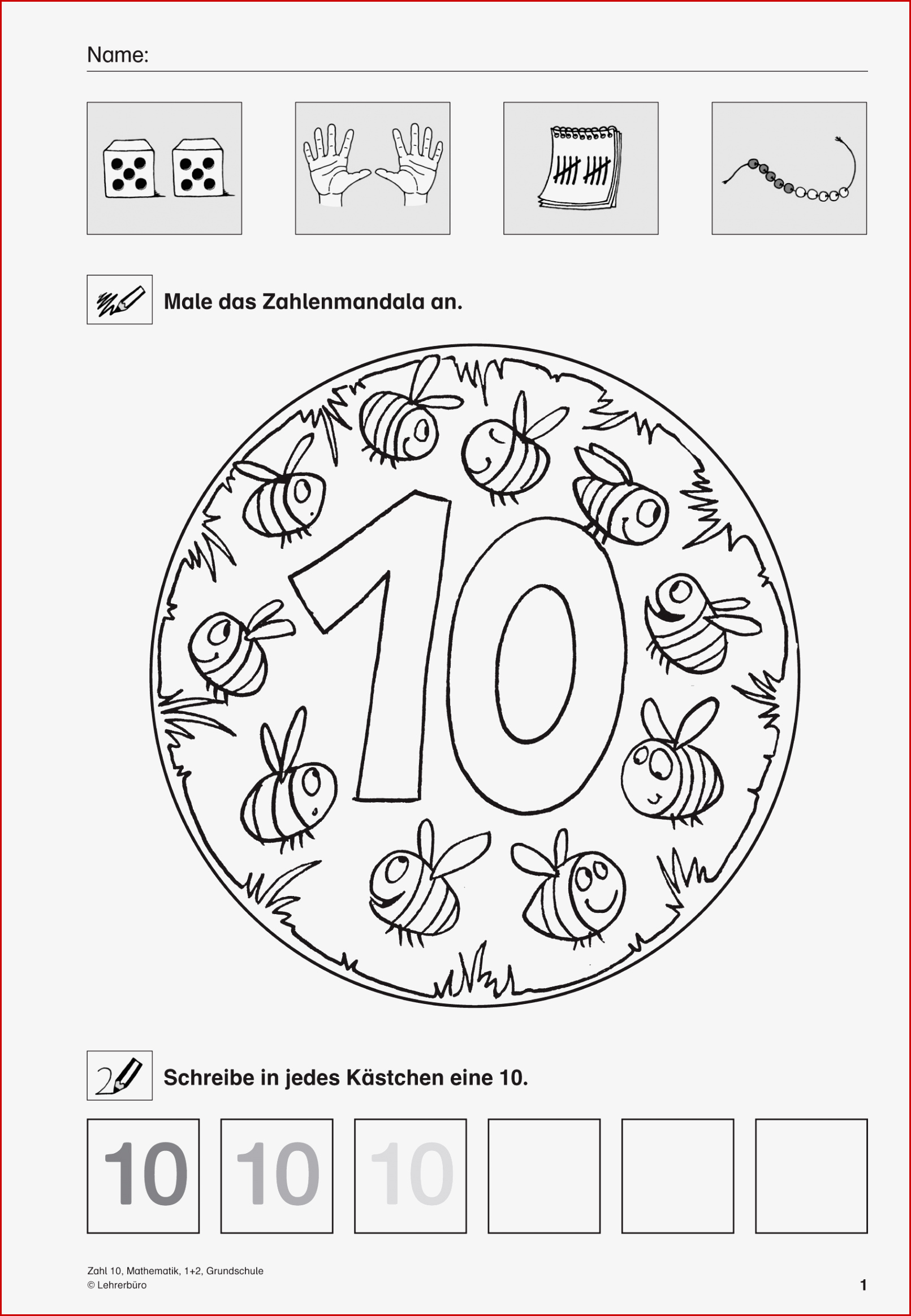 Grundschule Unterrichtsmaterial Mathematik Inklusion