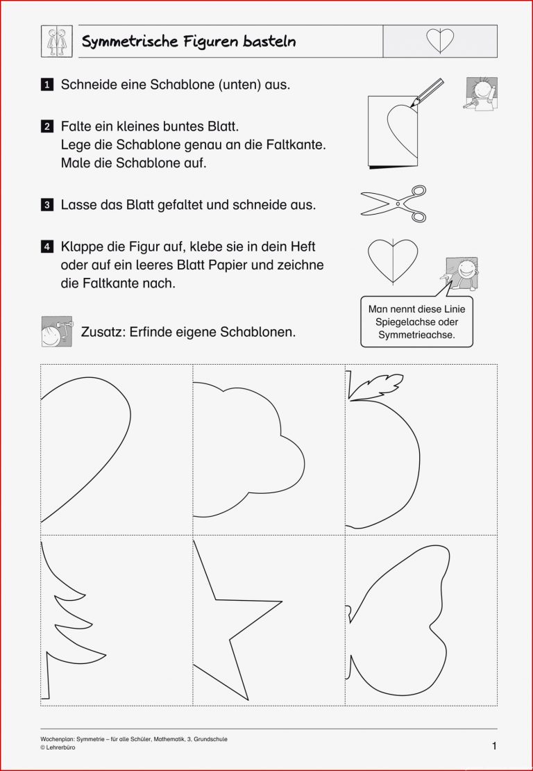 Grundschule Unterrichtsmaterial Mathematik Inklusion Geometrie