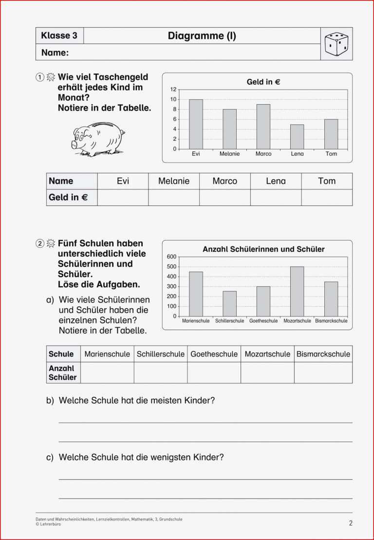 Grundschule Unterrichtsmaterial Mathematik Lernstand