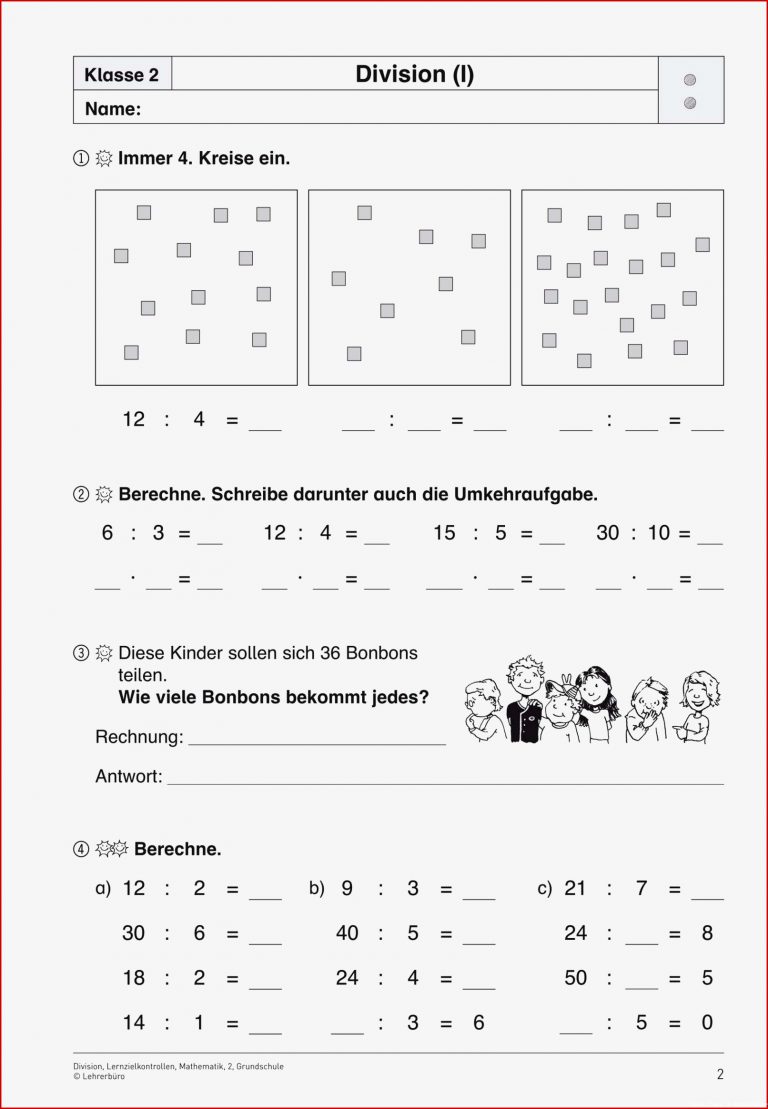 Grundschule Unterrichtsmaterial Mathematik Lernstand Messen Und ...