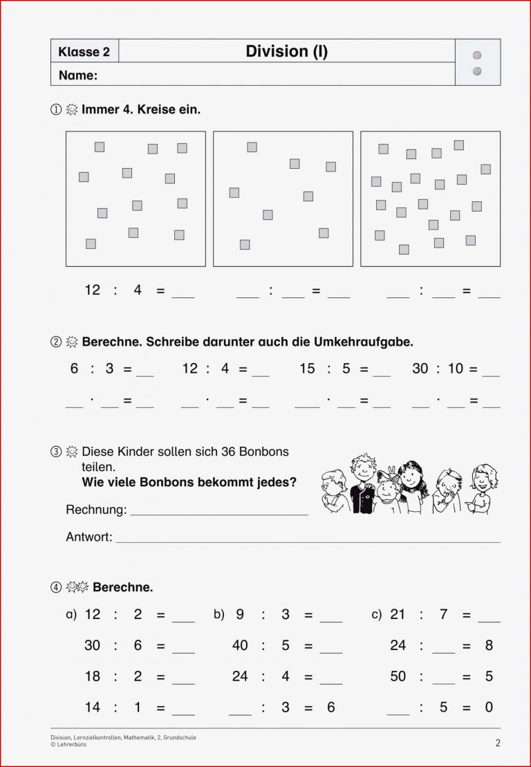 Grundschule Unterrichtsmaterial Mathematik Lernstand messen und ...