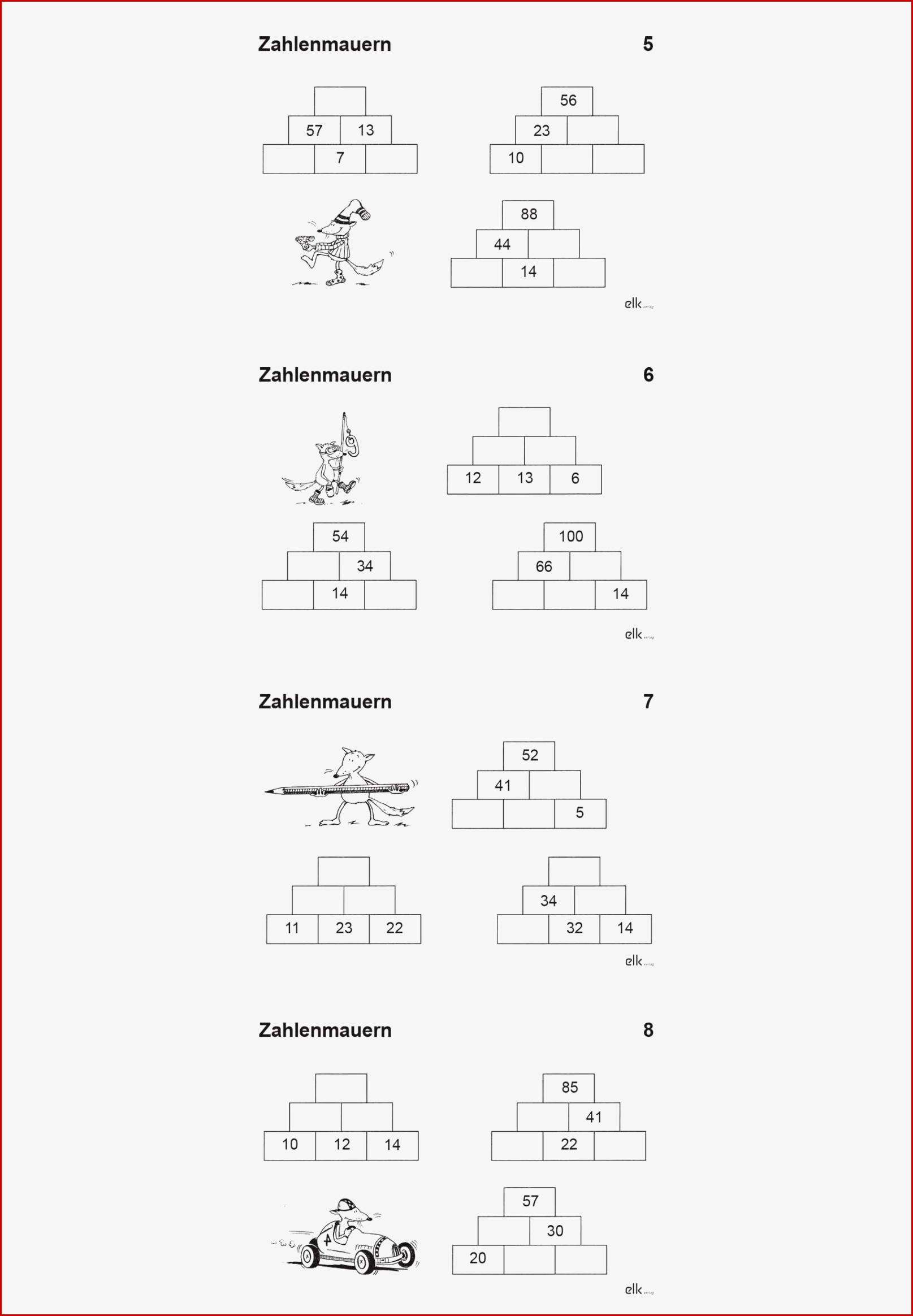 Grundschule Unterrichtsmaterial Mathematik Zahlenraum Bis