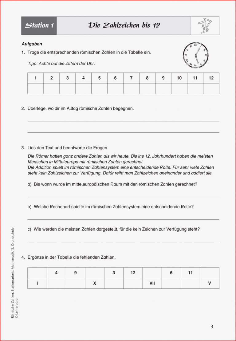 Grundschule Unterrichtsmaterial Mathematik Zahlenraum Bis