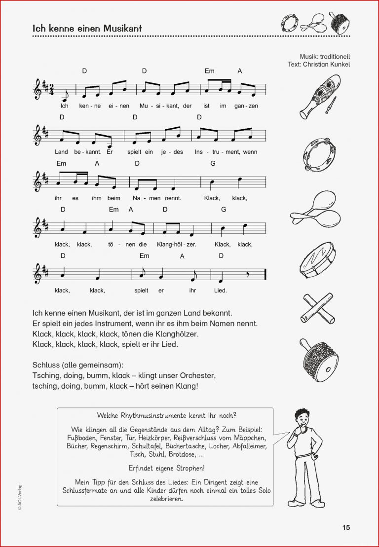 Grundschule Unterrichtsmaterial Musik