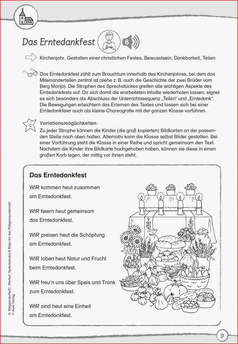 Grundschule Unterrichtsmaterial Religion Christliche Feste