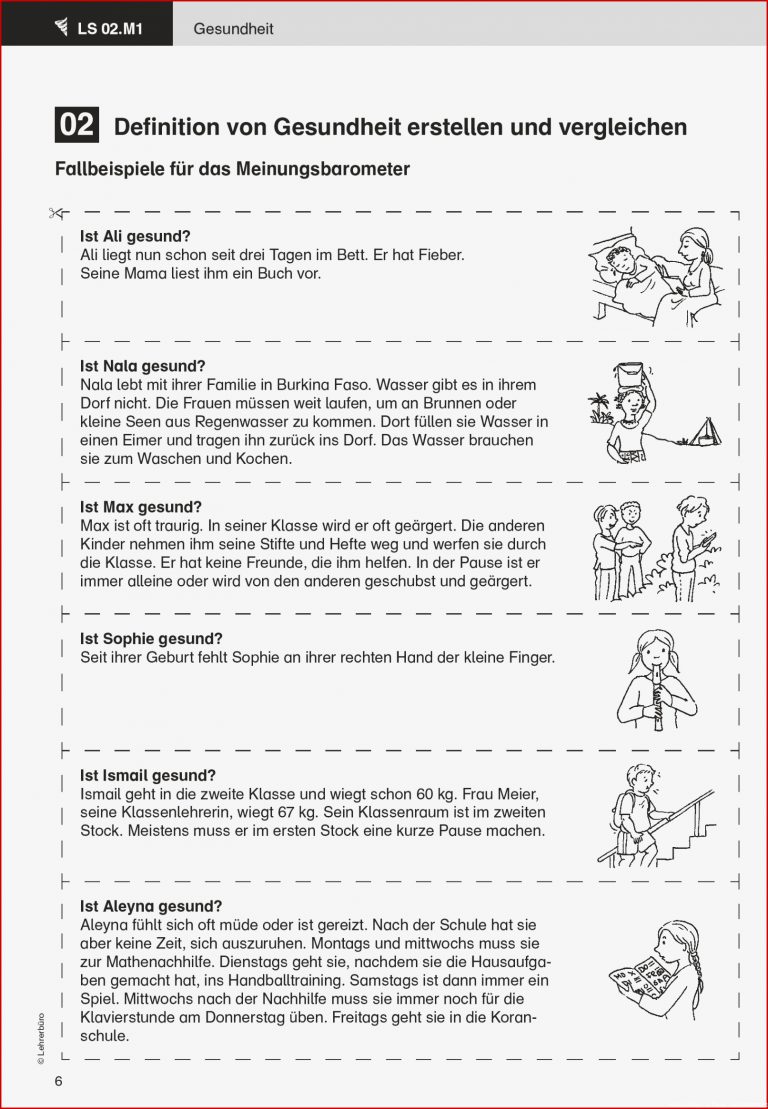 Grundschule Unterrichtsmaterial Sachunterricht Körper und