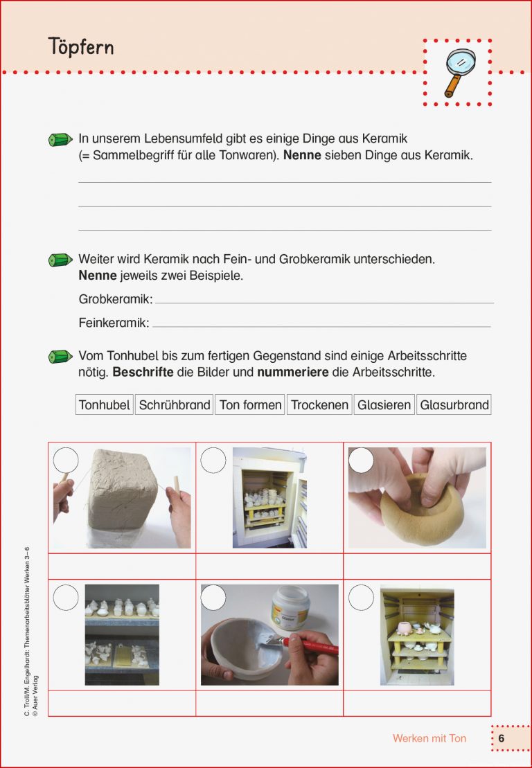 Grundschule Unterrichtsmaterial Werken Textiles Gestalten