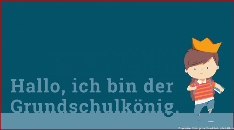 Grundschulkönig Arbeitsblätter und Unterrichtsmaterial